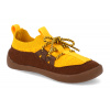 Barefoot tenisky Affenzahn - Baby Knit Walker Tiger žluté vegan