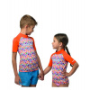 Detské lycrové tričko s krátkym rukávom Cressi Rash Guard (tričko Cressi junior Aqua Pets 2)