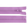 Kostený zips No 5 dĺžka 75 cm bundový fialová lila 1ks