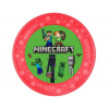Plastový tanier Pixel - Minecraft - 21 cm - 1 ks - GoDan