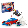 LEGO Marvel Spider-Manovo pretekárske auto a Venomov Zelený goblin