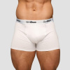 GymBeam Pánske boxerky Essentials 3Pack White - XXL