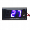 INDIKÁTOR TEPLOTY TEPLOMER MOTOCYKEL LCD