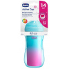Chicco hrnček Active termo s tvrdým náustkom 266 ml tyrkysový