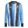 adidas Manchester United Goalkeeper Shirt Adults Black L