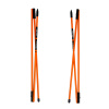 Pomôcka na tréning švihu a odpalov Masters Golf Drill Stix Tri Fold Orange Pomôcka na tréning švihu a odpalov Masters Golf Drill Stix Tri Fold Orange