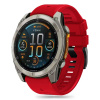 Remienok Tech-Protect Silicone Line Garmin Fenix 5X / 5X Plus / 6X / 6X Pro / 7X / 8 (51 mm) Red