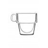 Sada šálok na espresso Vialli Design 6-pak 5901638727435 priesvitná ONE SIZE