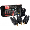 STARBAITS Sada STB BITE signalizátory + príposluch 3+1
