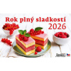 Rok plný sladkostí 2026 - stolní kalendář
