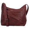 Dámska crossbody kabelka vínová - Firenze Wieke vínová