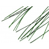 Floristický drôt Ø0,7 mm, dĺžka 40 cm zelené papradie 20ks