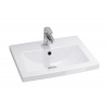 Cersanit Como umývadlo 50x40 cm obdĺžnik umývadlo na nábytok biela K32-002-BOX