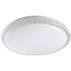 Prezent 71313 LED stropné svietidlo Ambia 1x36W | 4000lm | 4000K - biela, krištáľ