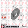 ZIMMERMANN Brzdový kotúč 100.1236.52