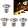 4x E27 UVA UVB pre domáce zvieratá Plazy Vyhrievacie reflektory Výhrevná lampa Halogénová žiarovka 50W (4x E27 UVA UVB pre domáce zvieratá Plazy Vyhrievacie reflektory Výhrevná lampa Halogénová žiarov