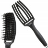 Kefa na rozčesávanie vlasov Olivia Garden čierna so zmiešanými štetinami