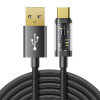 Kábel USB na USB-C Joyroom S-UC027A12 3A, 1,2 m (čierny) 26664