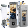 Stolný mixér BlendyGo Mikser do smoothie mini stolný mixér 3 250 W strieborný/sivý