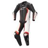 ALPINESTARS Jednodielna kombinéza MISSILE V2, TECH-AIR kompatibilný (čierna/biela/červená fluo, veľ. 56) 104