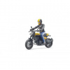 Bruder 63053 Ducati Scrambler Full Throttle s figúrkou motorkára