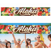 Guirca Banner Aloha papagáje 150cm