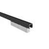 SISCO SISTEM SC - POSUVNÝ SYSTÉM 100 SILENT FILO 80 KG Prevedenie: SC – posuvný systém 100 SILENT FILO pre jednokrídlové dvere 1D 2000/80 CIM - čierna matná (NF)