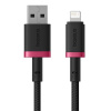 Baseus P10377801U01-03 Dura USB/Lightning, 2.4A, černý, červený