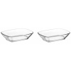 Sklenené šalátové misy LAV Defne priehľadné 2 ks