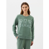 GAP Mikina s logom Zelená XXS Zelená Zelená