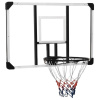 Basketbalová doska priehľadná 106x69x3 cm polykarbonát-ForU-93668