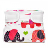T-tomi Ortopedické abdukčné nohavičky suchý zips 3-6kg Pink elephants