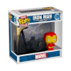 Funko Iron Man Bitty POP! Deluxe Vinyl Figurka Iron Man(AvengerTower) Display (12) 2,5 cm