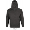 SOL´S CONDOR / Unisex mikina s kapucňou - charcoal grey M