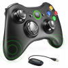 2,4GHZ BEZDRÔTOVÝ OVLÁDAČ PRE Xbox 360, ERGONOMICKÝ DIZAJN DUAL VIBRATION