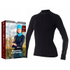 Brubeck s dlhým rukávom extrémne termo čierny. Xs (Brubeck Women's Warm Termo Ski T -Shirt -xs)