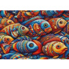ART PUZZLE Puzzle Mozaikové ryby 1000 dielikov
