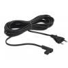 5m Power Cable Right Angle EU Blk x1