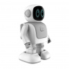 Tancujúci robot Robert, biela - sivá