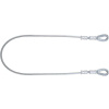 Kratos Safety FA6000620 Oceľová slučka Strieborná