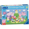 RAVENSBURGER Prasátko Peppa Zábava na slunci 35 dielov