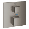 GROHE 24154AL0 Grohtherm CUBE Termostatická podomiet. sprch.batéria 2-cestná,kartáč.Grafit GRO 24154AL0