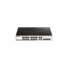 DLINK D-Link DGS-1210-16, 16-port 10/100/1000 Gigabit Smart Switch including 4 Combo 1000BaseT/SFP PR1-DGS-1210-16/E