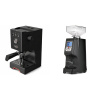 Gaggia Classic UP, black + Eureka Atom 60, black