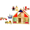 BABU - Domček pre bábiky s príslušenstvom + 2 figúrky