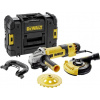 DeWALT DWE4257KT uhlová brúska 125mm s reguláciou otáčok, 1500W, set pre brúsenie betónu, kufor Tstak