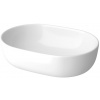 Cersanit MODUO 50 Umývadlo na dosku ovál 50x35,5x15cm keramické, Biela K116-049 K116-049