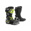 Moto topánky FORMA ICE PRO čierno / šedo / neónovo žlté - Veľkosť 45