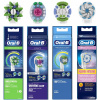 Hlavice zubnej kefky Oral-B, 4 kusy (4x KOŃCÓWKA ORAL-B CROSS ACTION ULTRATHIN 3D WHITE PRECISION)
