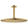 Grohe Rainshower Cosmopolitan Hlavová sprcha 310, sprchové rameno 14 cm, 1 prúd, kefovaný Cool Sunrise 26067GN0-GR